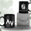 Black Printed Mug- Beach Travel Bag Night Edition Printed Mug