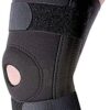 Magnetic Knee Support Belt For Exercise Fitness, Pain Relief & Sports For Man & Women In Black Color Pack Of 1.