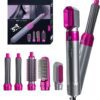 Hair Dryer 1000 Watts , Hot Air Blower Styler & Volumizer 5 in 1 Hair Brush, Electric Hair Curler, Multifunctional Hair Dryer Styling Tool