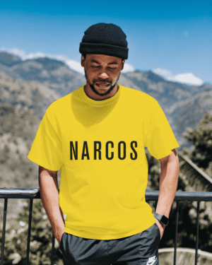 T-Shirt Dual Side Printed - Narcos Printed T-Shirt