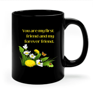 Happy Rakshabandhan black - Traditional Printed Mug - With Special Quote