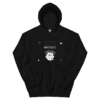 Men Full Sleeve - Black Hoodie - Abstract With Ghost Printed With Graphic Design