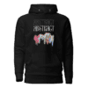 Men Full Sleeve - Black Hoodie - Abstract Printed With Graphic Design