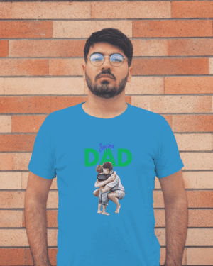 T-Shirt Printed - Super Dad Printed T-Shirt