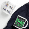 White Printed Mug - Code Bug Meme