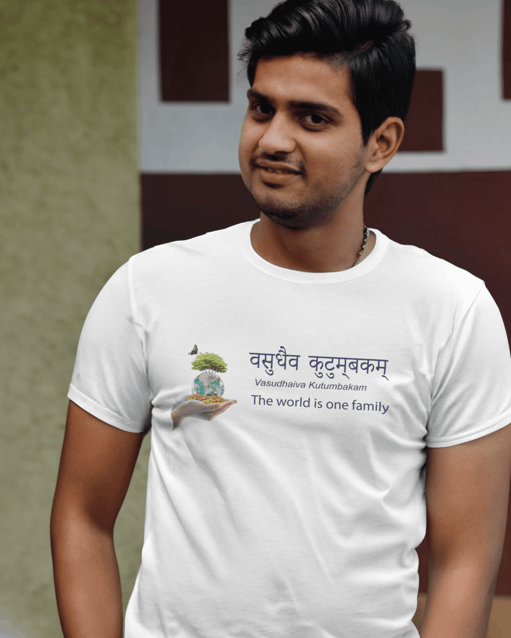 T-Shirt Dual Side Printed - G20 Meeting Printed T-Shirt
