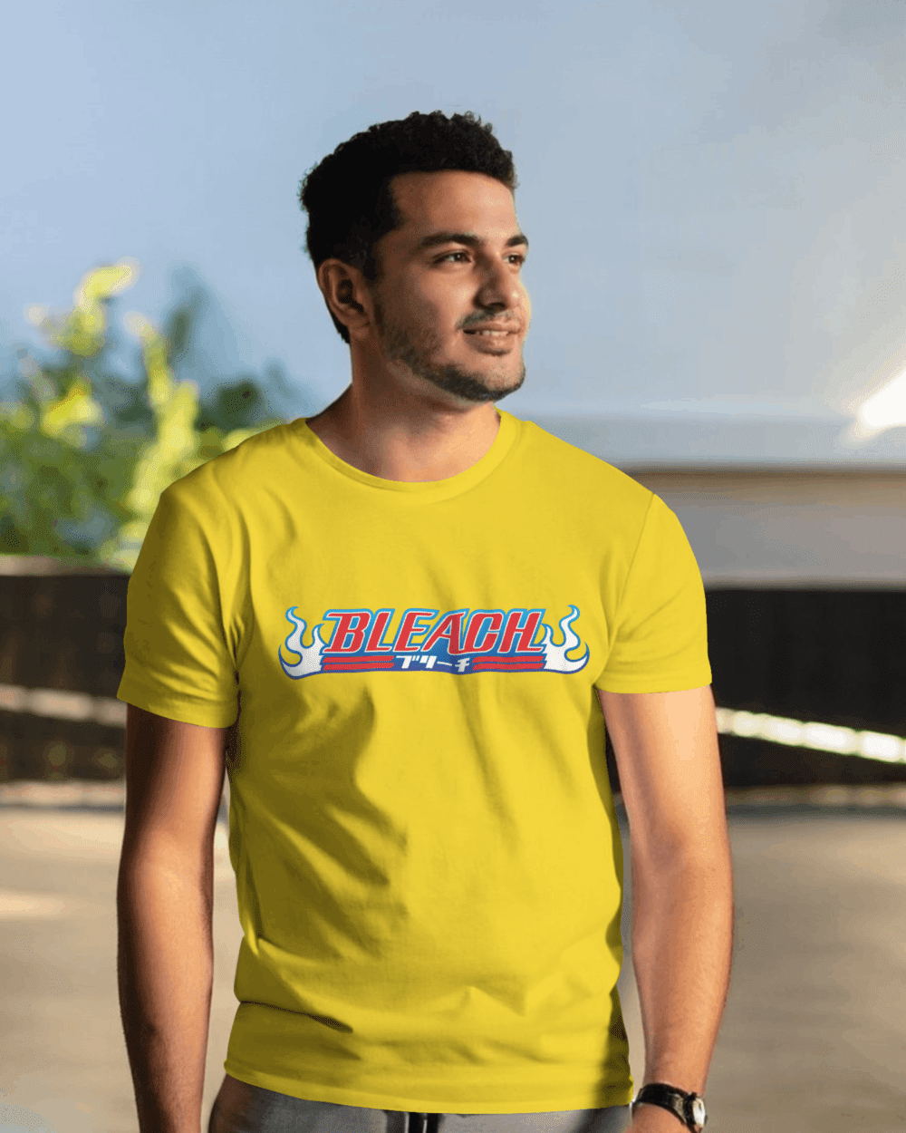 T-Shirt Dual Side Printed - Bleach Printed T-Shirt