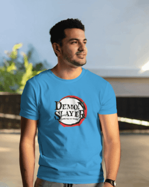 T-Shirt Dual Side Printed - Demon Slayer Printed T-Shirt