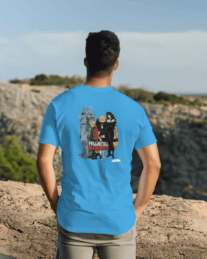 T-Shirt Dual Side Printed - Full Metal Alchemist Printed T-Shirt