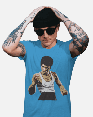 T-Shirt Dual Side Printed - Bruce Lee T-Shirt