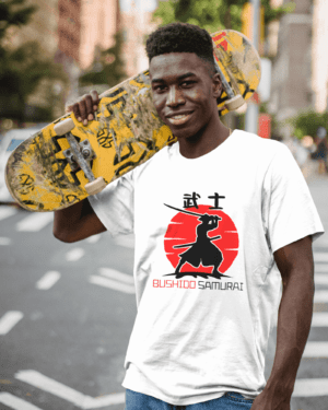 T-Shirt Printed - Samurai Printed T-Shirt