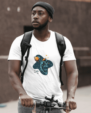 T-Shirt Printed - Astronaut Printed T-Shirt