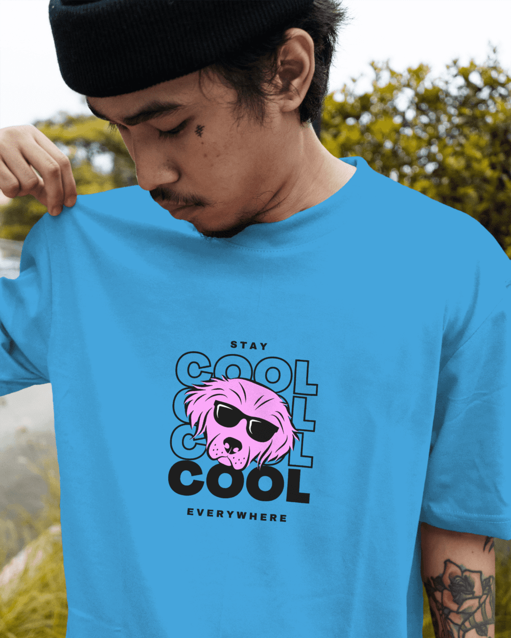 T-Shirt Printed - Stay Cool Everywhere Printed T-Shirt