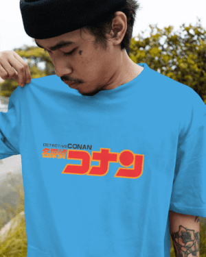 T-Shirt Dual Side Printed - Detective Conan Printed T-Shirt