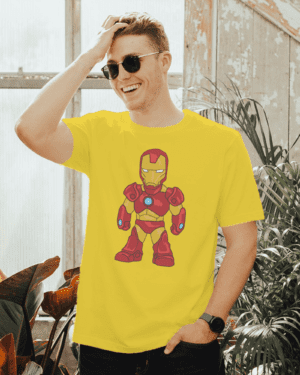 T-Shirt For Men - Iron Man Printed T-Shirt