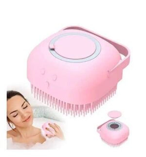 Sales Silicone Body Massage Bath Scrub/Brush for Cleaning Hair, Scalp, Bathing, Cleanser, Washer, Massager for Shampoo, Soap Dispenser