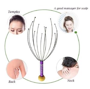 Head Neck Scalp Massager Massage Octopus Equipment