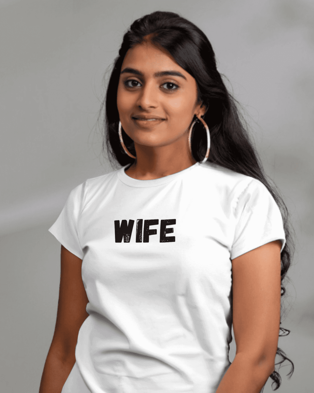 T-Shirt Single Side Printed - Wife Printed T-Shirt