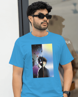T-Shirt Dual Side Printed - Mob Psycho Printed T-Shirt