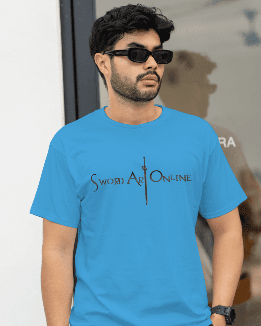 T-Shirt Dual Side Printed - Sward Art Online Printed T-Shirt