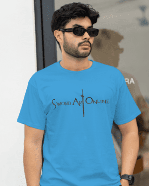 T-Shirt Dual Side Printed - Sward Art Online Printed T-Shirt