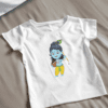 Single Side Printed T-shirt - Bal Krishna T-Shirt For Kids