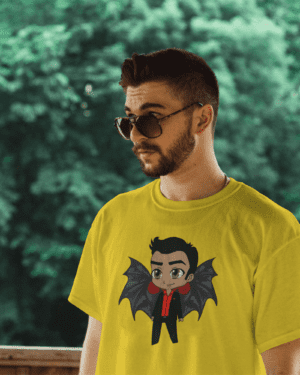 T-Shirt Dual Side Printed - Lucifer Morningstar Printed T-Shirt