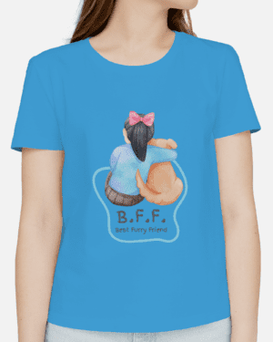 Single Side Printed T-shirt - Best Furry Friend