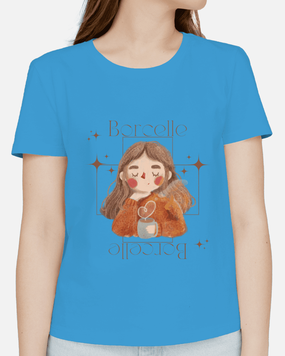 Single Side Printed T-shirt - Borcelle