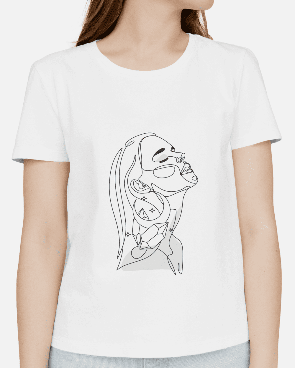 Single Side Printed T-shirt - Girl