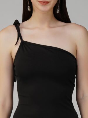 Classy Sensational Women Black Dress