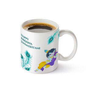 Creative Krishna Janmashtami Mug
