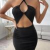 Black mini dress for women & girls